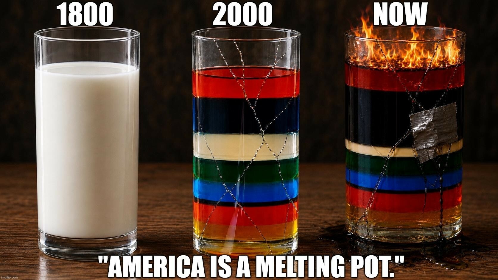 Melting pot.