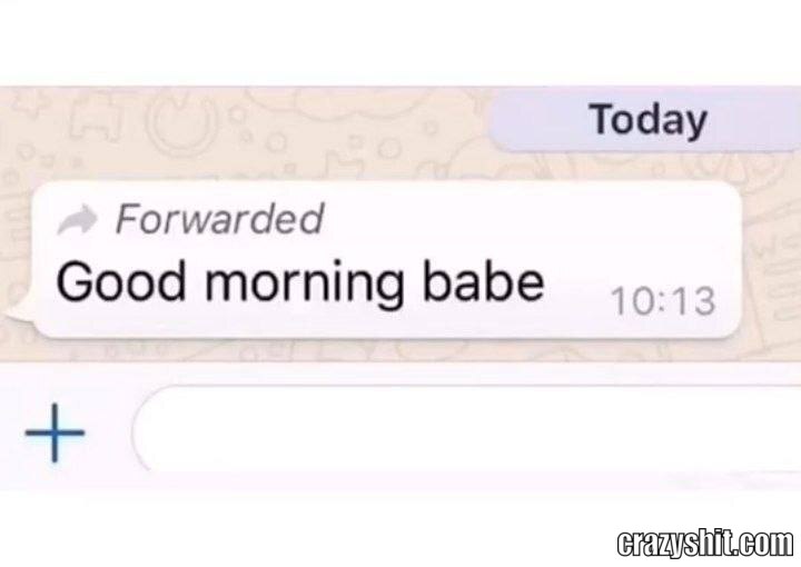 Good Morning Babe