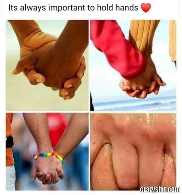 Its Always Important To Hold Hands