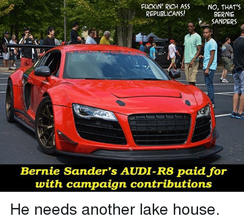 Bernie Sanders. He hates billionaire