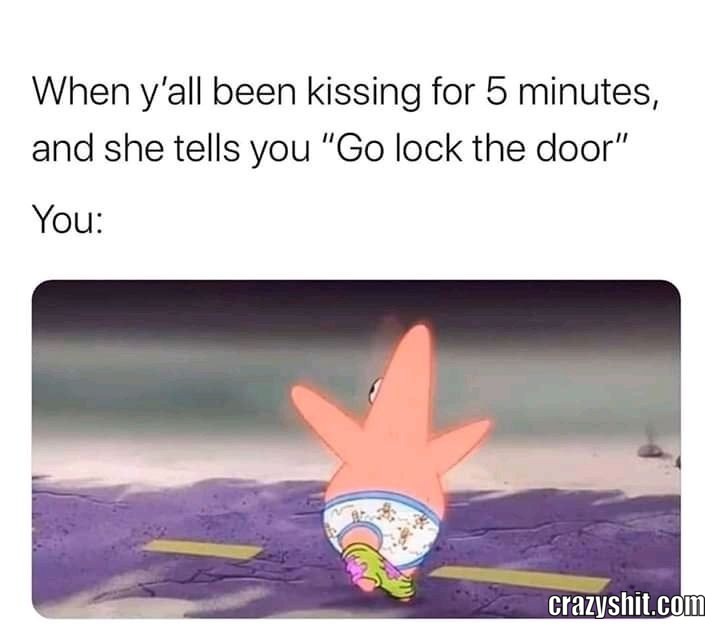 When You&rsquo;ve Been Kissing For 5 Minutes
