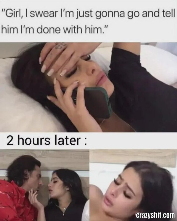 Not Quite Done With Him