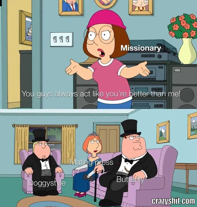 Missionary vs Mating Press