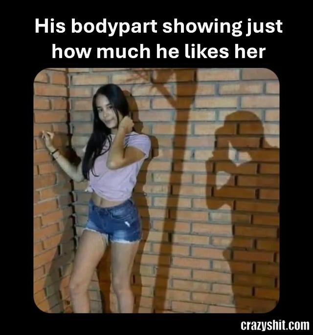 Showing How Much He Likes Her