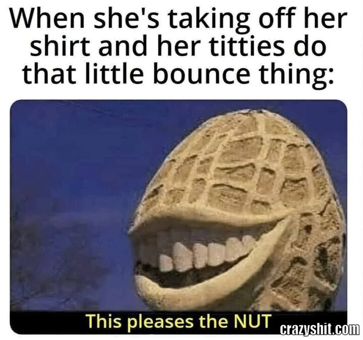 The Nut Is Pleased