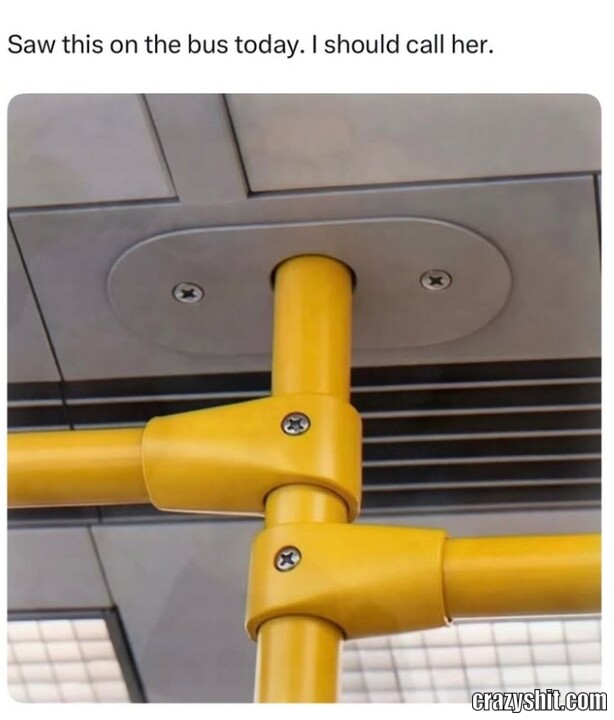 Yellow Pole Blowjob