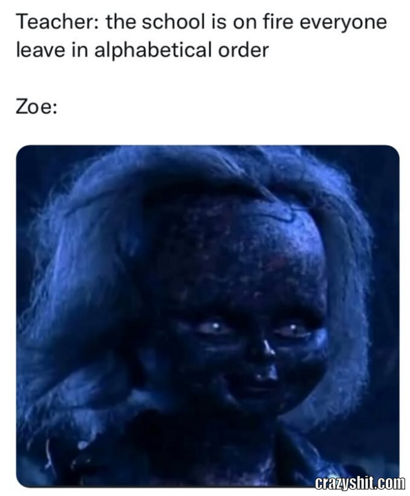 RIP Zoe