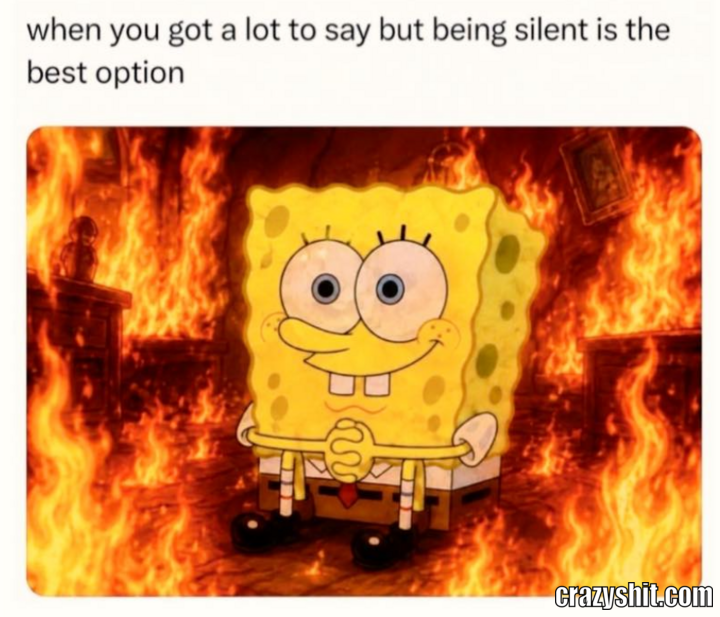 Silence Is The Answer