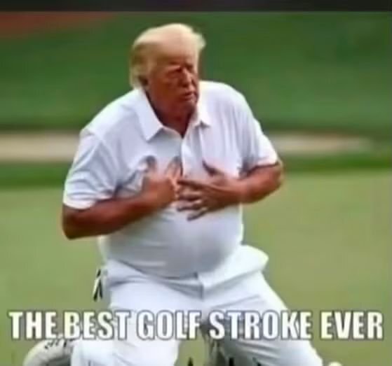 Trump needs to golf more