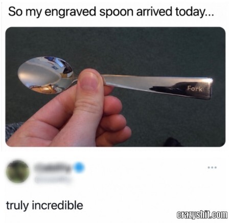 Engraved Spoon