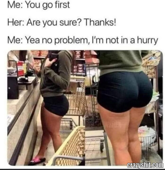 Not In A Hurry