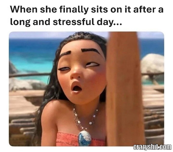 After A Stressful Day