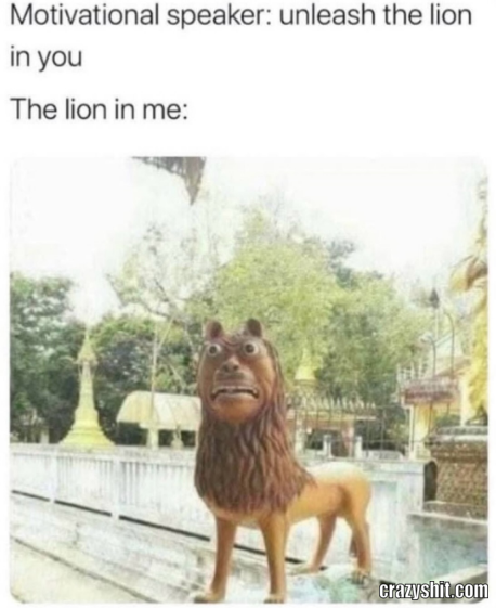 The Lion Inside Of Me