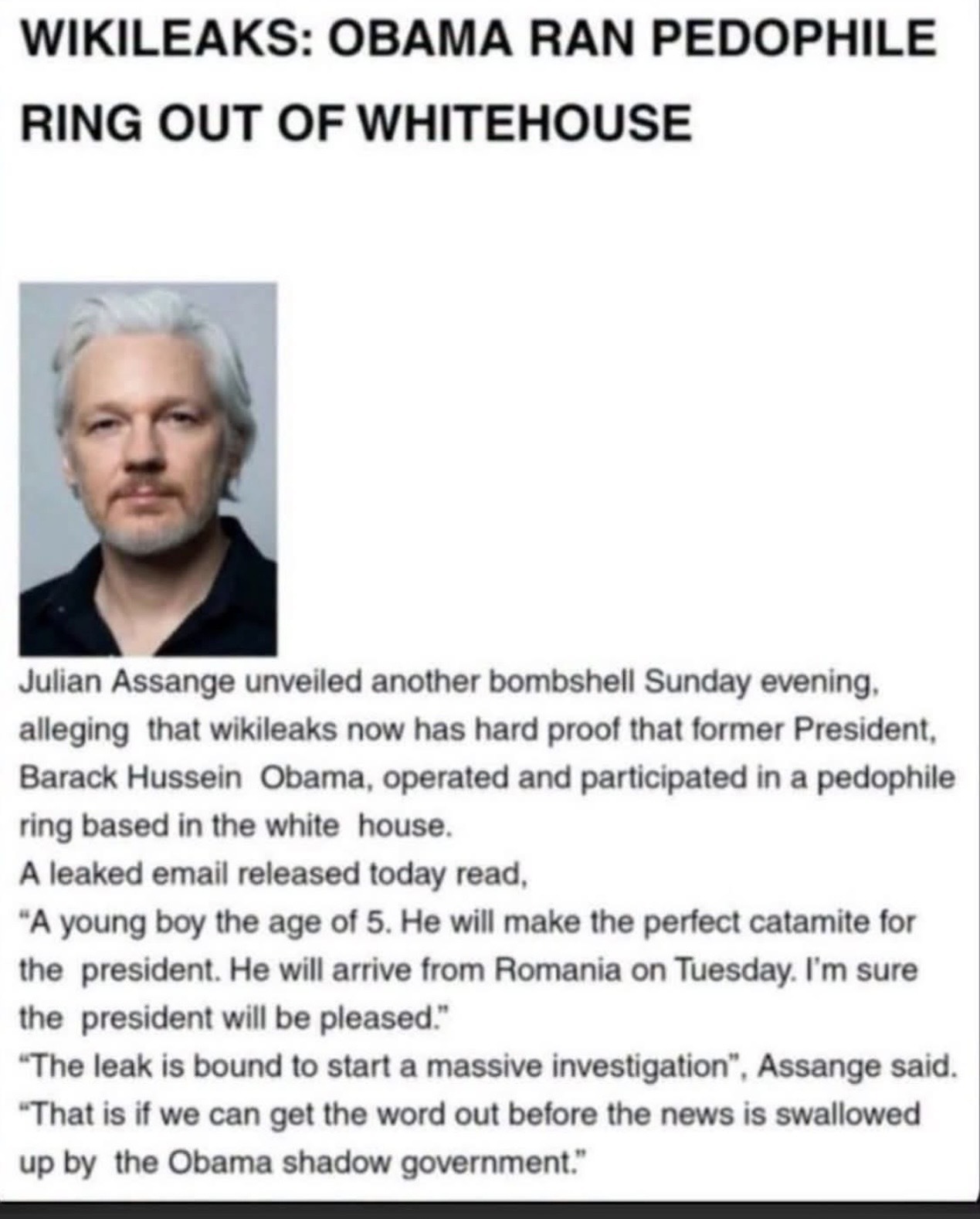 The smoking gun