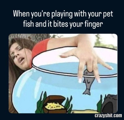 Finger Bitting Fish