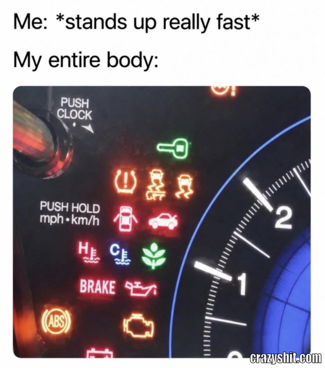 Getting Up Too Fast