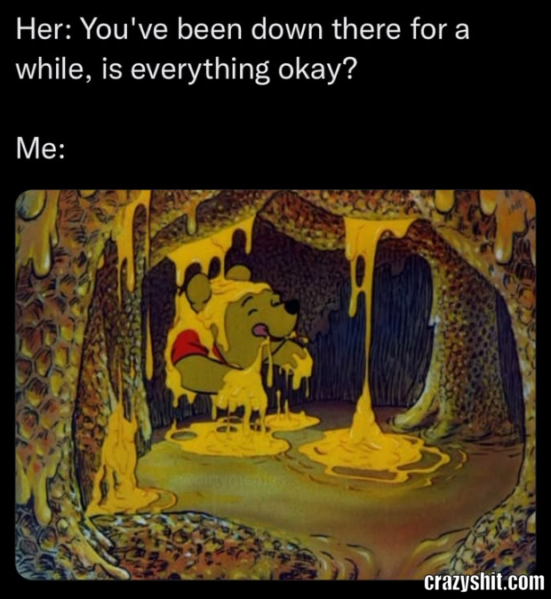 Enjoying It Down There