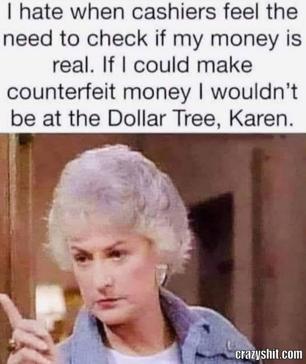 Cashier Joke