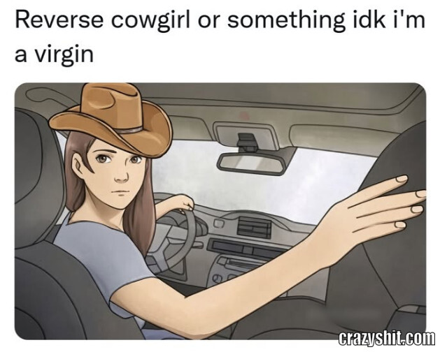 Virgin Reverse Cowgirl