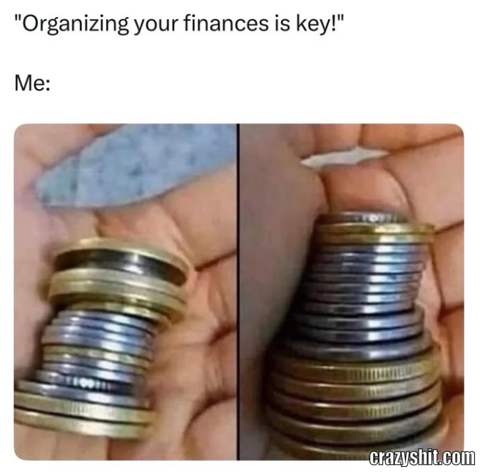 Organizing Finances