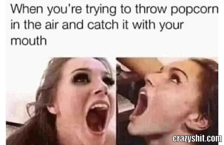 Popcorn Mouth