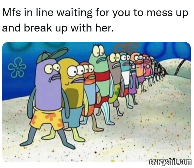 Break Up Line