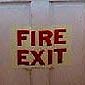 That's Just a Great Spot For The Fire Exit