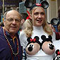 Mickey and Miny At Marti Gras