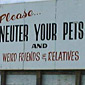 Please Neuter Your Pets
