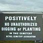 No Digging or Planting