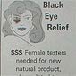 Ladies, Wanna Get Paid For a Black Eye?