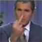 George Bush's One Finger Victory Salute Video