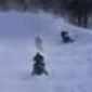 Nasty Snowmobile Accident