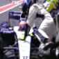 F1 mechanic gets run over