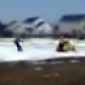 Skier gets towed by snowmobile to his possible death