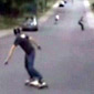 Skateboarder smashes teeth on concrete