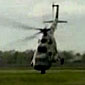 Helicopter wheelie takeoff