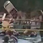 Wrestlers get pummled with chairs