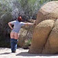 Naked ass rocks