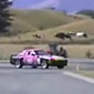 Guy blows clutch then crashes car into spectators