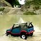 Suzuki with underwater wheel drive