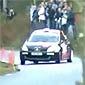 Rally Car Fucks Up Trees and Photographer