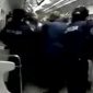 Subway Fight Leaves Cop Bleeding