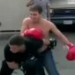 Wannabe Boxer Knocked The Fuck Out