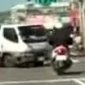Guess What Happens To This Chinese Moped Rider
