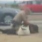 Friendly Officer Beats A Crazy Homeless Woman
