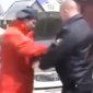 Russian Cop Handles Business