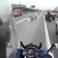Motorcycle On Motorcycle Action