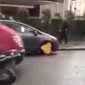Genius Tries To Drive Off With Tire Boot