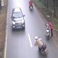Dude Survives Moped Crash